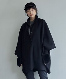 WoolRever ポンチョコート