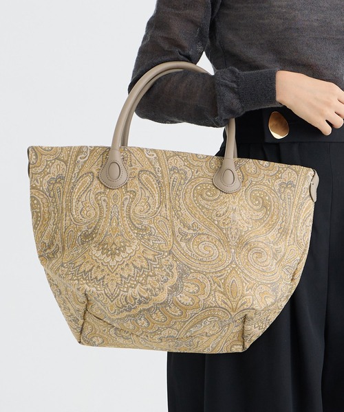 アヴァケーション　A VACATION TANK Yellow ペイズリー A VACATION/ア ヴァケーション】TANK YELLOW PAISLEY：トート