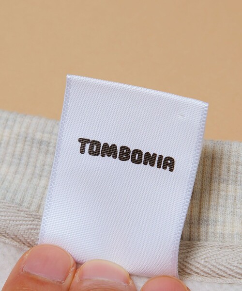 FREAK'S STORE(フリークスストア)の「tombonia × FREAK'S STORE/トムボニア tombonia ワンポイントクルースウェット(スウェット・レディース・チャコール/ピンク/ナチュラル・フリ-)」の19枚目の写真