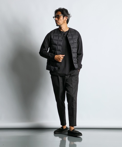 TAION（タイオン）の「【WEB限定アイテム】TAION×DUFFER V-NECK DOWN 