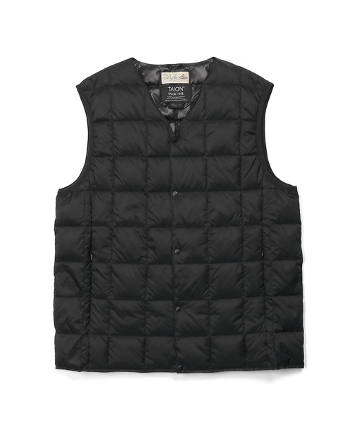 TAION（タイオン）の「【WEB限定アイテム】TAION×DUFFER V-NECK DOWN 