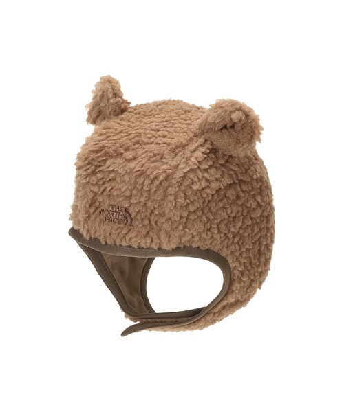 THE NORTH FACE（ザノースフェイス）の「THE NORTH FACE Baby Cuddle Fleece Ear Cap NNB42403（その他ベビー用品・キッズ・ベージュ/ブラウン/ネイビー・FREE）」の2枚目の写真