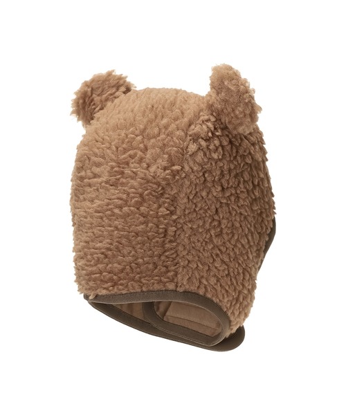 THE NORTH FACE（ザノースフェイス）の「THE NORTH FACE Baby Cuddle Fleece Ear Cap NNB42403（その他ベビー用品・キッズ・ベージュ/ブラウン/ネイビー・FREE）」の4枚目の写真