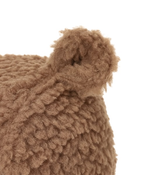 THE NORTH FACE（ザノースフェイス）の「THE NORTH FACE Baby Cuddle Fleece Ear Cap NNB42403（その他ベビー用品・キッズ・ベージュ/ブラウン/ネイビー・FREE）」の7枚目の写真