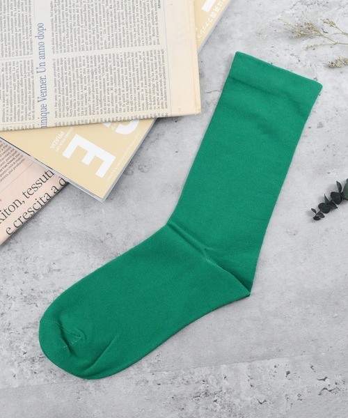 styiro（スタイロ）の「【ZOZO限定35色展開】春夏秋冬選べるカラーソックス（ソックス/靴下・レディース・ホワイト系3/ブラウン系3/グリーン系1/グリーン系3/ブルー系2/ブルー系4/パープル系2/イエロー系2/ホワイト系1/ホワイト系2/ブラック/ブラウン系1/ブラウン系2/パープル系3/パープル系4/パープル系5/モカ/ベージュ/グリーン系4/グリーン系5/ブルー系1/イエロー系1/ピンク系1/ピンク系2/ピンク系3/ピンク系4/オレンジ/ダークブラウン/グリーン系2/ブルー系3/ブルー系5/パープル系1/イエロー系3/ピンク系5/イエロー系4・FREE）」の15枚目の写真