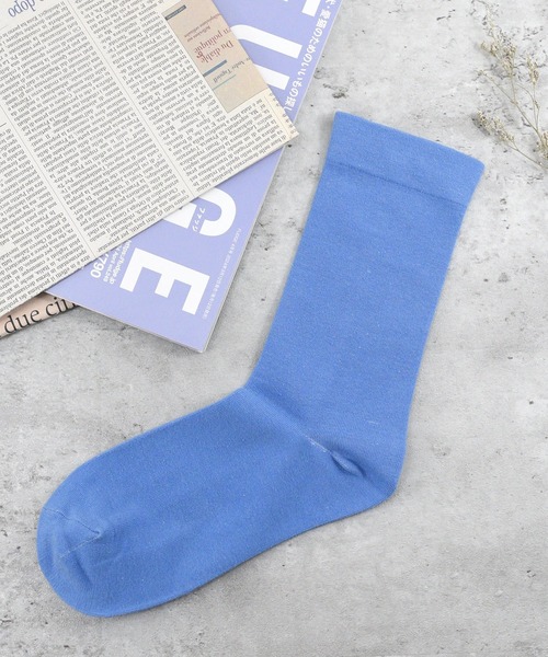 styiro（スタイロ）の「【ZOZO限定35色展開】春夏秋冬選べるカラーソックス（ソックス/靴下・レディース・ホワイト系3/ブラウン系3/グリーン系1/グリーン系3/ブルー系2/ブルー系4/パープル系2/イエロー系2/ホワイト系1/ホワイト系2/ブラック/ブラウン系1/ブラウン系2/パープル系3/パープル系4/パープル系5/モカ/ベージュ/グリーン系4/グリーン系5/ブルー系1/イエロー系1/ピンク系1/ピンク系2/ピンク系3/ピンク系4/オレンジ/ダークブラウン/グリーン系2/ブルー系3/ブルー系5/パープル系1/イエロー系3/ピンク系5/イエロー系4・FREE）」の18枚目の写真