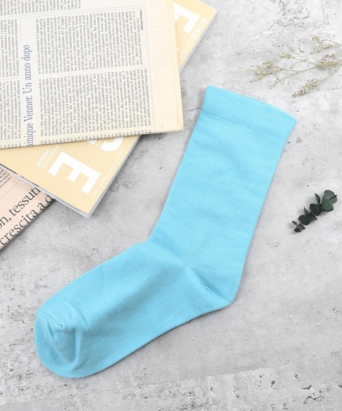 styiro（スタイロ）の「【ZOZO限定35色展開】春夏秋冬選べるカラーソックス（ソックス/靴下・レディース・ホワイト系3/ブラウン系3/グリーン系1/グリーン系3/ブルー系2/ブルー系4/パープル系2/イエロー系2/ホワイト系1/ホワイト系2/ブラック/ブラウン系1/ブラウン系2/パープル系3/パープル系4/パープル系5/モカ/ベージュ/グリーン系4/グリーン系5/ブルー系1/イエロー系1/ピンク系1/ピンク系2/ピンク系3/ピンク系4/オレンジ/ダークブラウン/グリーン系2/ブルー系3/ブルー系5/パープル系1/イエロー系3/ピンク系5/イエロー系4・FREE）」の20枚目の写真