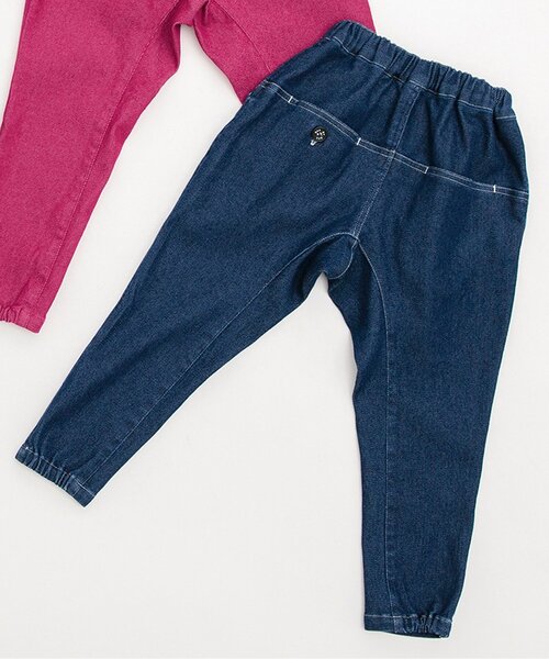 BREEZE（ブリーズ）の「やわらかラフテーパードパンツ（その他パンツ・キッズ・ローズ/ブラック/エメラルド/キャメル/ライトグレー/インディゴブルー・100/110/120/130/90/140/150/160）」の4枚目の写真