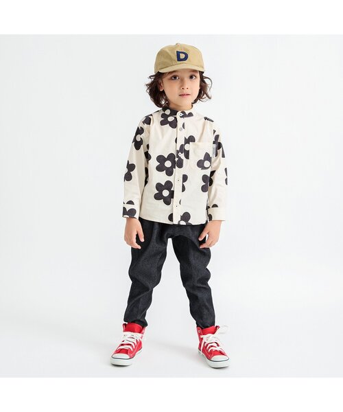 BREEZE（ブリーズ）の「やわらかラフテーパードパンツ（その他パンツ・キッズ・ローズ/ブラック/エメラルド/キャメル/ライトグレー/インディゴブルー・100/110/120/130/90/140/150/160）」の10枚目の写真