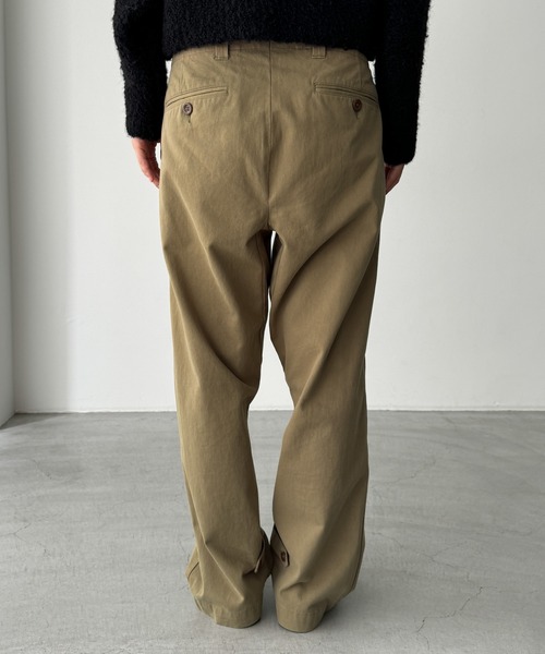 CANAL JEAN(キャナルジーン)の「choice_cnl 裾ボタンチノパンツ(チノパンツ・レディース・ベージュ・SMALL/MEDIUM/LARGE/X-LARGE)」の10枚目の写真