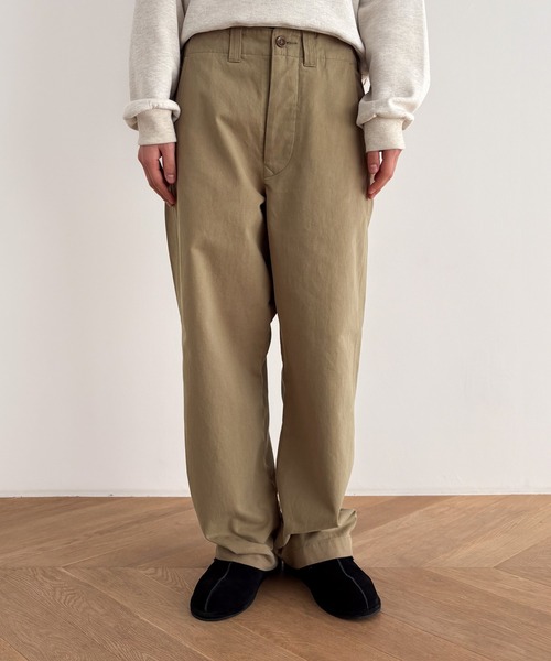 CANAL JEAN(キャナルジーン)の「choice_cnl 裾ボタンチノパンツ(チノパンツ・レディース・ベージュ・SMALL/MEDIUM/LARGE/X-LARGE)」の22枚目の写真