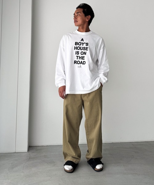 CANAL JEAN(キャナルジーン)の「choice_cnl 裾ボタンチノパンツ(チノパンツ・レディース・ベージュ・SMALL/MEDIUM/LARGE/X-LARGE)」の20枚目の写真