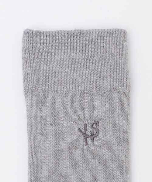 SHIPS（シップス）の「【WEB限定】SHIPS:〈抗菌・防臭〉ワンポイントロゴ ビジネスカジュアル ソックス（3足セット）（ソックス/靴下・メンズ・その他1/ライトグレー/ブラック/チャコールグレー・ONE SIZE）」の5枚目の写真