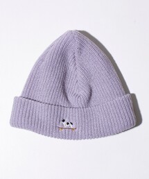 【GLOSTER/グロスター】フレンチブルドッグ刺繍 ニットワッチ ニット帽