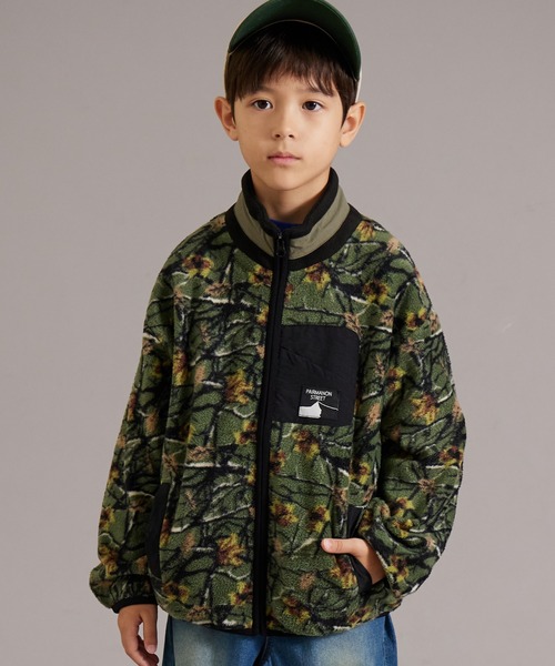 PAIRMANON STREET(ペアマノンストリート)の「【PAIRMANON STREET】アソート マイクロフリース 総柄 クレイジー 配色 ジャケット(その他アウター・キッズ・ライトグリーン/ベージュ系その他/グリーン系その他/カーキ/ブラック/グレイッシュベージュ/ブラック系その他・90/120/150/100/140/110/130/160)」の7枚目の写真