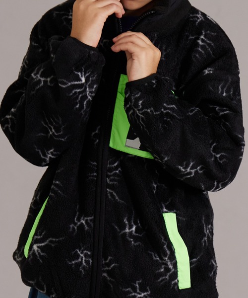 PAIRMANON STREET(ペアマノンストリート)の「【PAIRMANON STREET】アソート マイクロフリース 総柄 クレイジー 配色 ジャケット(その他アウター・キッズ・ライトグリーン/ベージュ系その他/グリーン系その他/カーキ/ブラック/グレイッシュベージュ/ブラック系その他・90/120/150/100/140/110/130/160)」の20枚目の写真