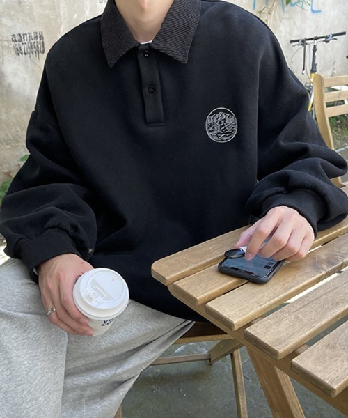 新品 NOAH ポロ シャツ スウェット newjeans 新品 NOAH ポロ シャツ スウェット newjeans