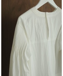anuke Typewriter Pintuck Blouse- 62420407（シャツ／ブラウス