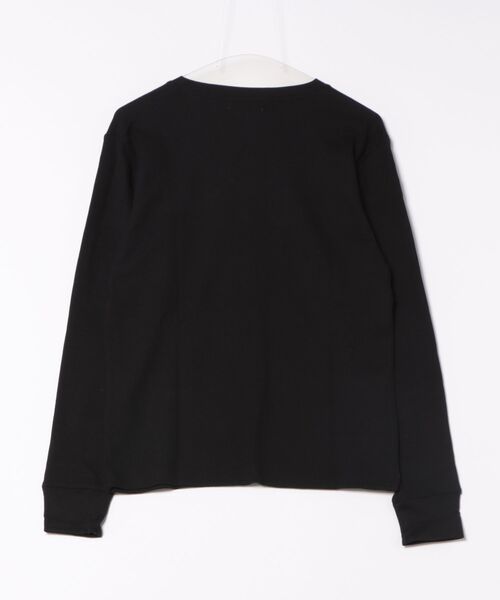 ARCHIVER(アーカイバ)の「【RDS】Vネックワッフルカットソー(Tシャツ/カットソー・レディース・ブラック/カーキ/グレー/ホワイト/ネイビー/ベージュ/ライトピンク・LARGE/X-LARGE/MEDIUM)」の8枚目の写真