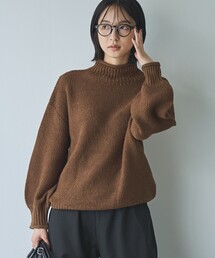 ブラウン ハイネック セーター レディース 楽天市場】タップス ニット プルオーバー チートルネック