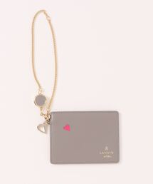 【LANVIN en Bleu】カルラ リール付きパスケース ランバン オン ブルー LANVIN en Bleu カルラ リール付きパス