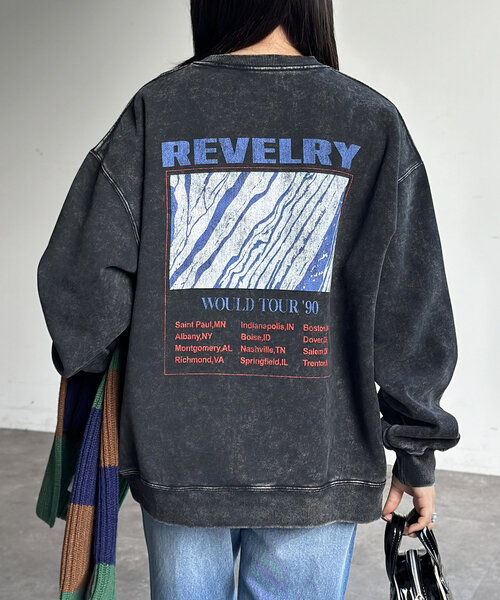 CPCM（シーピーシーエム）の「パウダー加工裏起毛スウェット（Tシャツ/カットソー・メンズ・グレー系その他2/ブラック系その他2/グレー系その他/ブラック/グレー/ブラック系その他・MEDIUM/LARGE）」の8枚目の写真