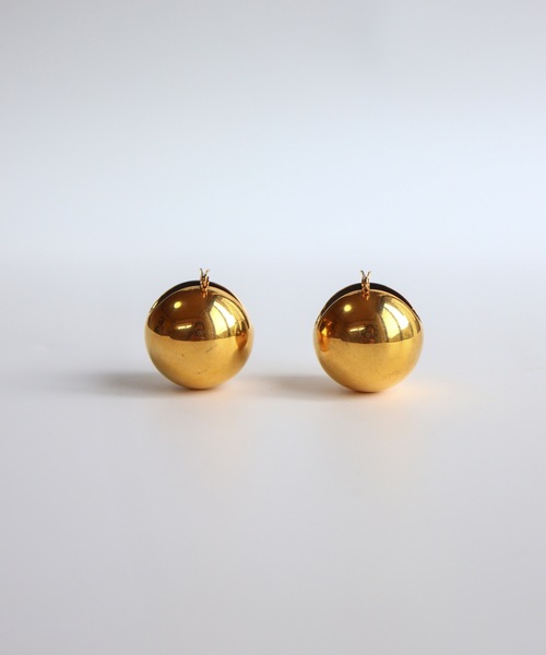 Leh ヤージ　ピアス BEAMS - 週末セール！ ヤージ ピアス 赤紐 ゴールド ya-ji yaji