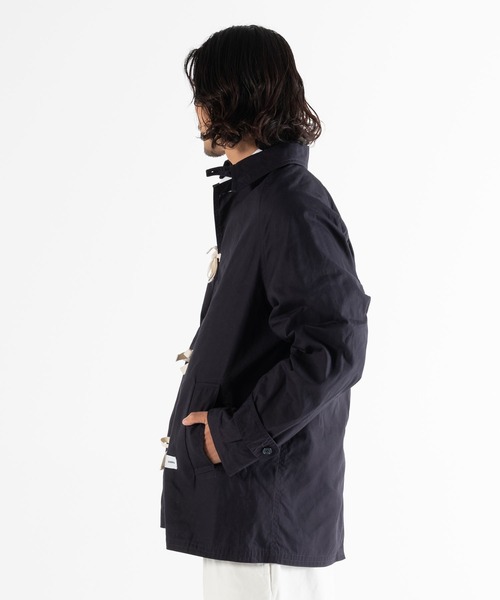 BEDWIN & THE HEARTBREAKERS(ベドウィン アンド ザ ハートブレイカーズ)の「SHORT LENGTH COAT "GENE"(ステンカラーコート・メンズ・ネイビー/イエロー・X-LARGE/LARGE/MEDIUM)」の10枚目の写真