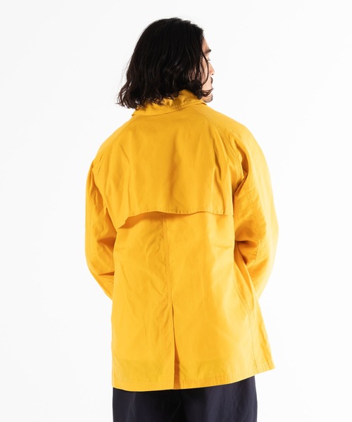BEDWIN & THE HEARTBREAKERS(ベドウィン アンド ザ ハートブレイカーズ)の「SHORT LENGTH COAT "GENE"(ステンカラーコート・メンズ・ネイビー/イエロー・X-LARGE/LARGE/MEDIUM)」の13枚目の写真
