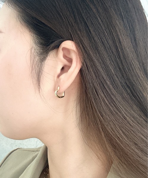 Burner(バーナー)の「【OKUOKU 0909】ハートフープ ピアス 両耳用 oku-pierce-617908512016-5 N【RBTS】(ピアス(両耳用)・レディース・シルバー/ゴールド/ピンクゴールド・FREE)」の14枚目の写真
