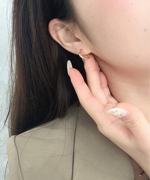 Burner(バーナー)の「【OKUOKU 0909】ハートフープ ピアス 両耳用 oku-pierce-617908512016-5 N【RBTS】(ピアス(両耳用)・レディース・シルバー/ゴールド/ピンクゴールド・FREE)」の17枚目の写真