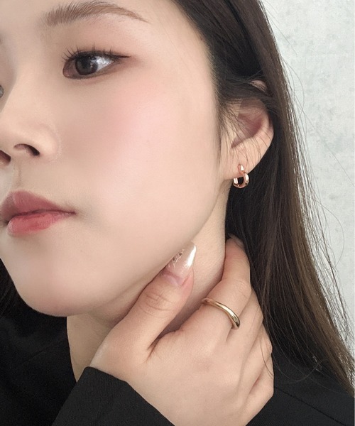 Burner(バーナー)の「【OKUOKU 0909】ハートフープ ピアス 両耳用 oku-pierce-617908512016-5 N【RBTS】(ピアス(両耳用)・レディース・シルバー/ゴールド/ピンクゴールド・FREE)」の20枚目の写真