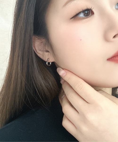 Burner(バーナー)の「【OKUOKU 0909】ハートフープ ピアス 両耳用 oku-pierce-617908512016-5 N【RBTS】(ピアス(両耳用)・レディース・シルバー/ゴールド/ピンクゴールド・FREE)」の10枚目の写真