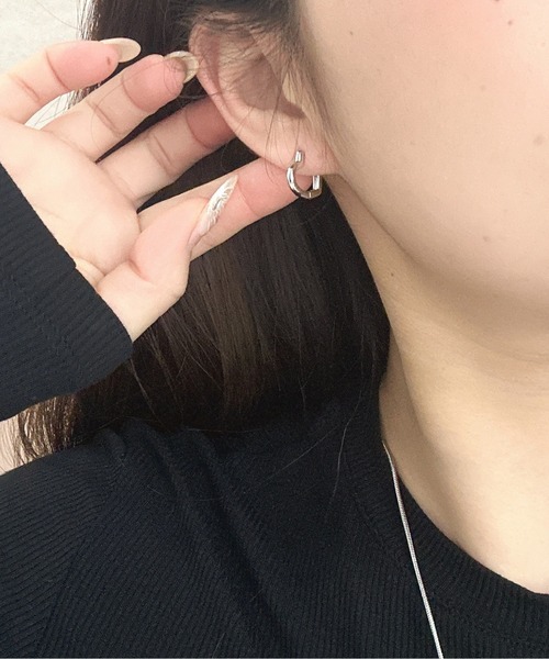 Burner(バーナー)の「【OKUOKU 0909】ハートフープ ピアス 両耳用 oku-pierce-617908512016-5 N【RBTS】(ピアス(両耳用)・レディース・シルバー/ゴールド/ピンクゴールド・FREE)」の11枚目の写真