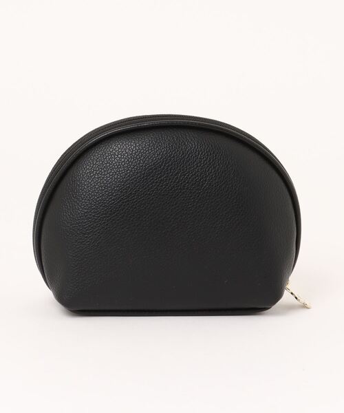 すぐ届く MARY QUANT* バイカラーデイジーロゴ ラウンドポーチL セール】バイカラーデイジーロゴ ラウンドポーチL（ポーチ