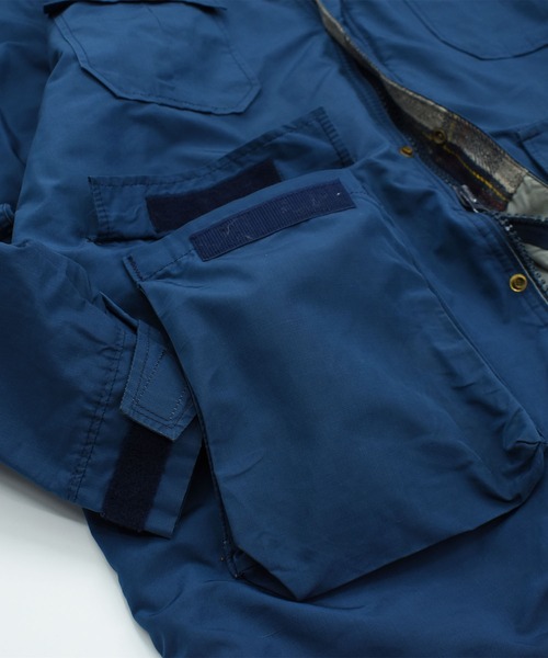 WOOLRICH(ウールリッチ)の「【ヴィンテージ古着】70-80’s Woolrich マウンテンジャケット USA製(マウンテンパーカー・メンズ・ブルー・X-LARGE)」の2枚目の写真