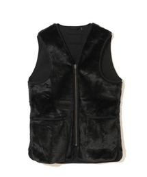 Kinetics（キネティクス）の「Barbour SL Fur Liner（バブアー フロントジップ ファー ライナー ベスト（スリム フィット））（ベスト）」