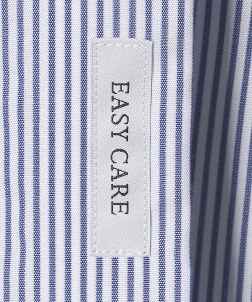 UNITED ARROWS（ユナイテッドアローズ）の「イージーケア AG キャンディストライプ セミワイドカラーシャツ -抗菌防臭-（ビジネスシャツ・メンズ・ライトブルー・38cm/39cm/40cm/41cm/42cm/43cm/37cm）」の12枚目の写真