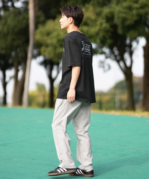 RVCA(ルーカ)の「RVCA/ルーカ 半袖Tシャツ バックプリント BF041-253(Tシャツ/カットソー・メンズ・ホワイト/ブラック/サファリグリーン・L/M/S)」の16枚目の写真