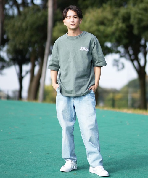 RVCA(ルーカ)の「RVCA/ルーカ 半袖Tシャツ バックプリント BF041-253(Tシャツ/カットソー・メンズ・ホワイト/ブラック/サファリグリーン・L/M/S)」の22枚目の写真