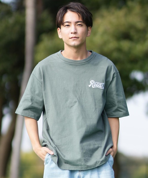 RVCA(ルーカ)の「RVCA/ルーカ 半袖Tシャツ バックプリント BF041-253(Tシャツ/カットソー・メンズ・ホワイト/ブラック/サファリグリーン・L/M/S)」の18枚目の写真