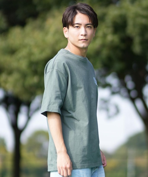 RVCA(ルーカ)の「RVCA/ルーカ 半袖Tシャツ バックプリント BF041-253(Tシャツ/カットソー・メンズ・ホワイト/ブラック/サファリグリーン・L/M/S)」の21枚目の写真