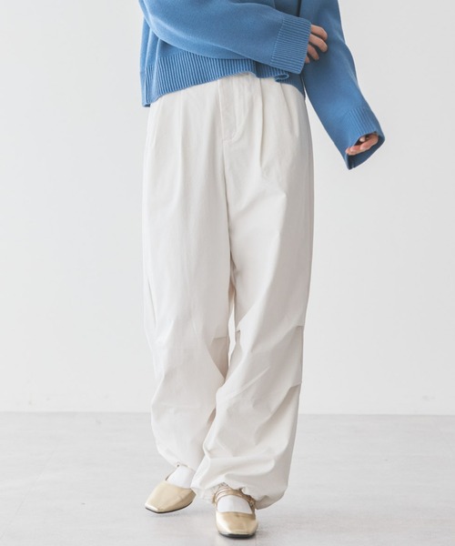 AMERICAN HOLIC(アメリカンホリック)の「パラシュートパンツ(その他パンツ・レディース・ライトカーキ/アイボリー/ライトピンク・M/S/L)」の2枚目の写真