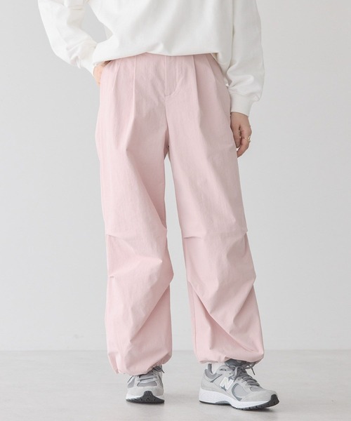 AMERICAN HOLIC(アメリカンホリック)の「パラシュートパンツ(その他パンツ・レディース・ライトカーキ/アイボリー/ライトピンク・M/S/L)」の17枚目の写真