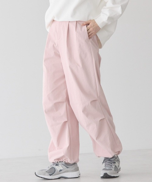 AMERICAN HOLIC(アメリカンホリック)の「パラシュートパンツ(その他パンツ・レディース・ライトカーキ/アイボリー/ライトピンク・M/S/L)」の16枚目の写真