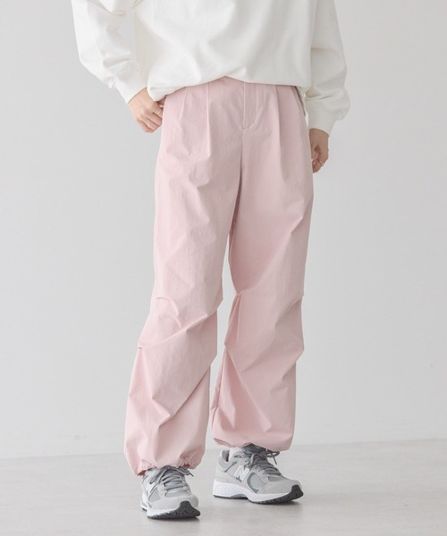 AMERICAN HOLIC(アメリカンホリック)の「パラシュートパンツ(その他パンツ・レディース・ライトカーキ/アイボリー/ライトピンク・M/S/L)」の18枚目の写真