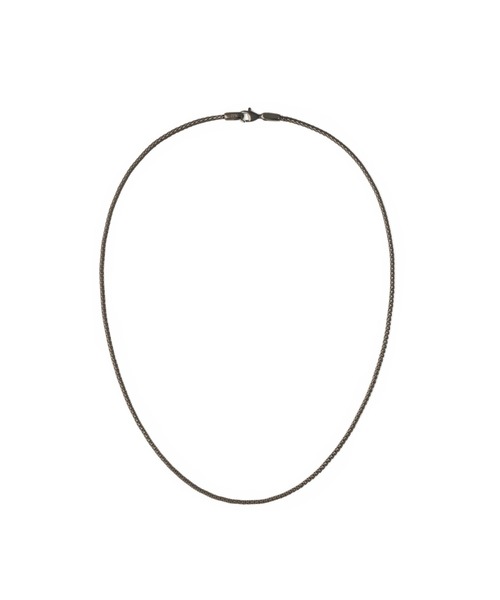 Daniel Wellington（ダニエルウェリントン）の「Tide Mesh Necklace 1.8MM ローズゴールド／シルバー／ゴールド／ブラック／グラファイト（ネックレス・メンズ・グレー/シルバー/ブラック/イエローゴールド/ピンクゴールド・ONE SIZE）」の2枚目の写真