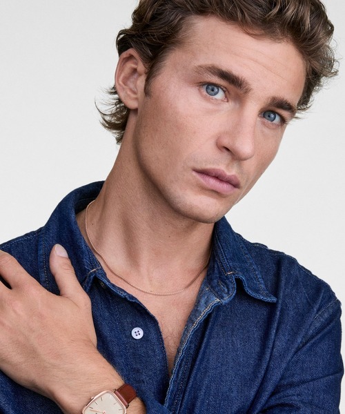 Daniel Wellington（ダニエルウェリントン）の「Tide Mesh Necklace 1.8MM ローズゴールド／シルバー／ゴールド／ブラック／グラファイト（ネックレス・メンズ・グレー/シルバー/ブラック/イエローゴールド/ピンクゴールド・ONE SIZE）」の10枚目の写真