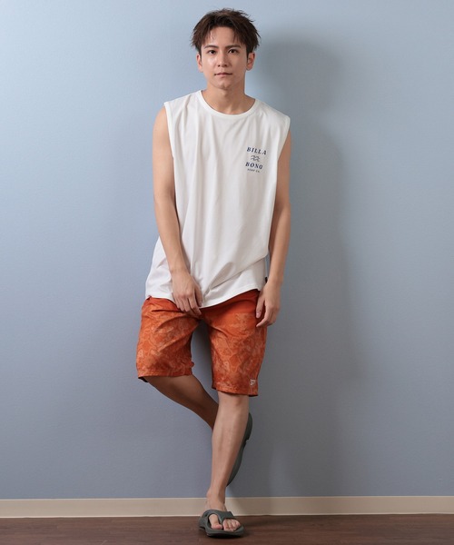 Reebok（リーボック）の「Reebok/リーボック ショーツ/水着/トランクス/ボードショーツ/サーフトランクス 425703（水着・メンズ・ブラック/オレンジ/ブルー・M/L/XL）」の7枚目の写真