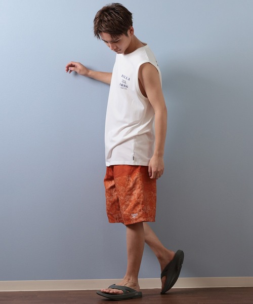 Reebok（リーボック）の「Reebok/リーボック ショーツ/水着/トランクス/ボードショーツ/サーフトランクス 425703（水着・メンズ・ブラック/オレンジ/ブルー・M/L/XL）」の8枚目の写真